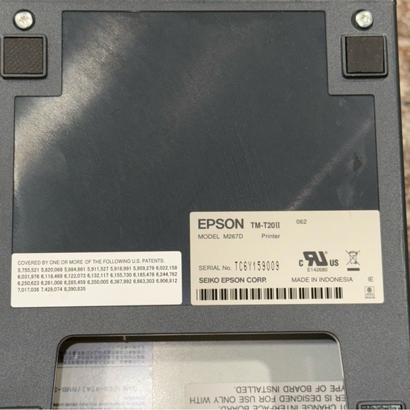 Epson TM-T20II Direct Thermal Printer USB - Monochrome - Desktop - - Picture 10 of 14